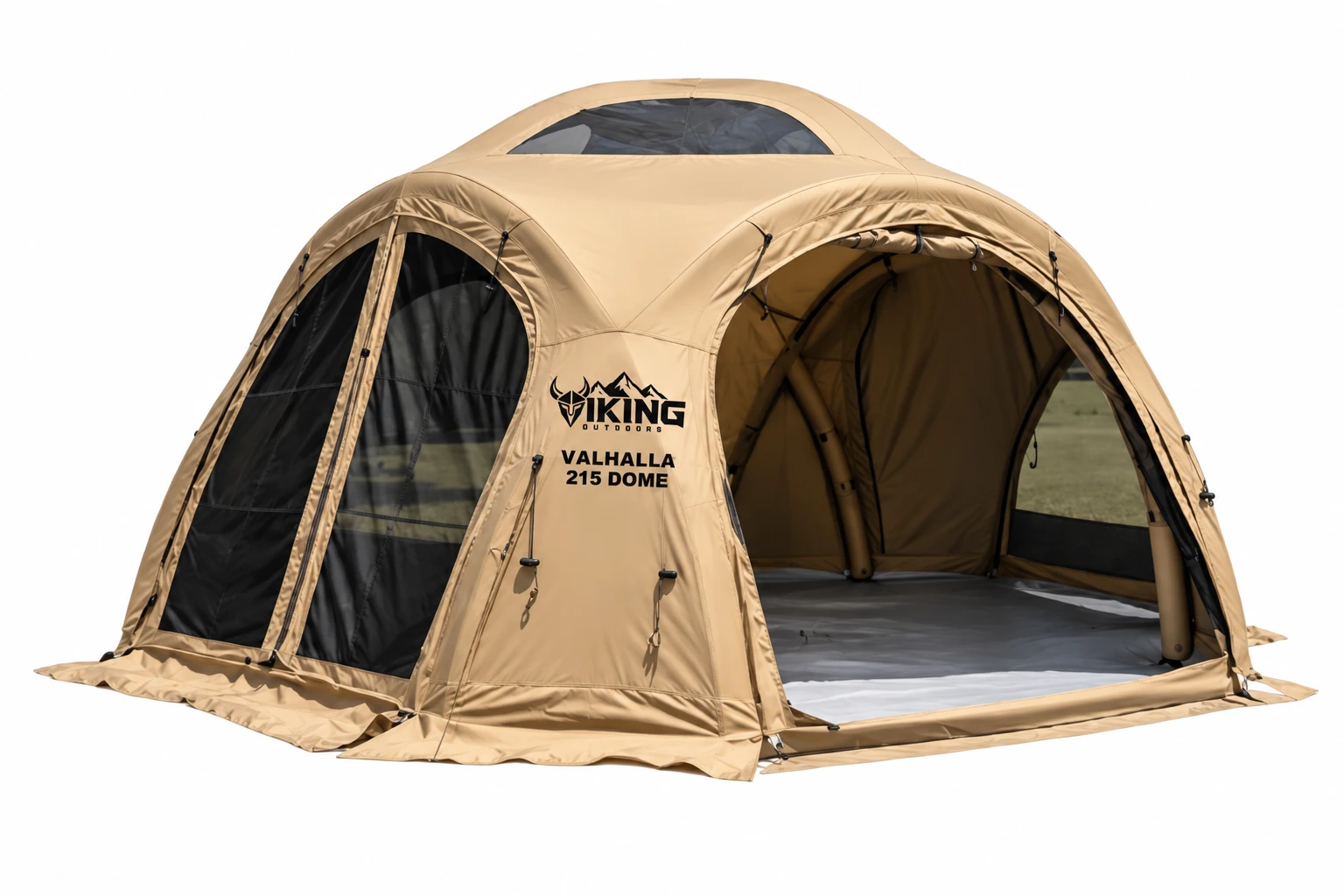 Valhalla 215 Dome TC Tech Cotton inflatable camping tent